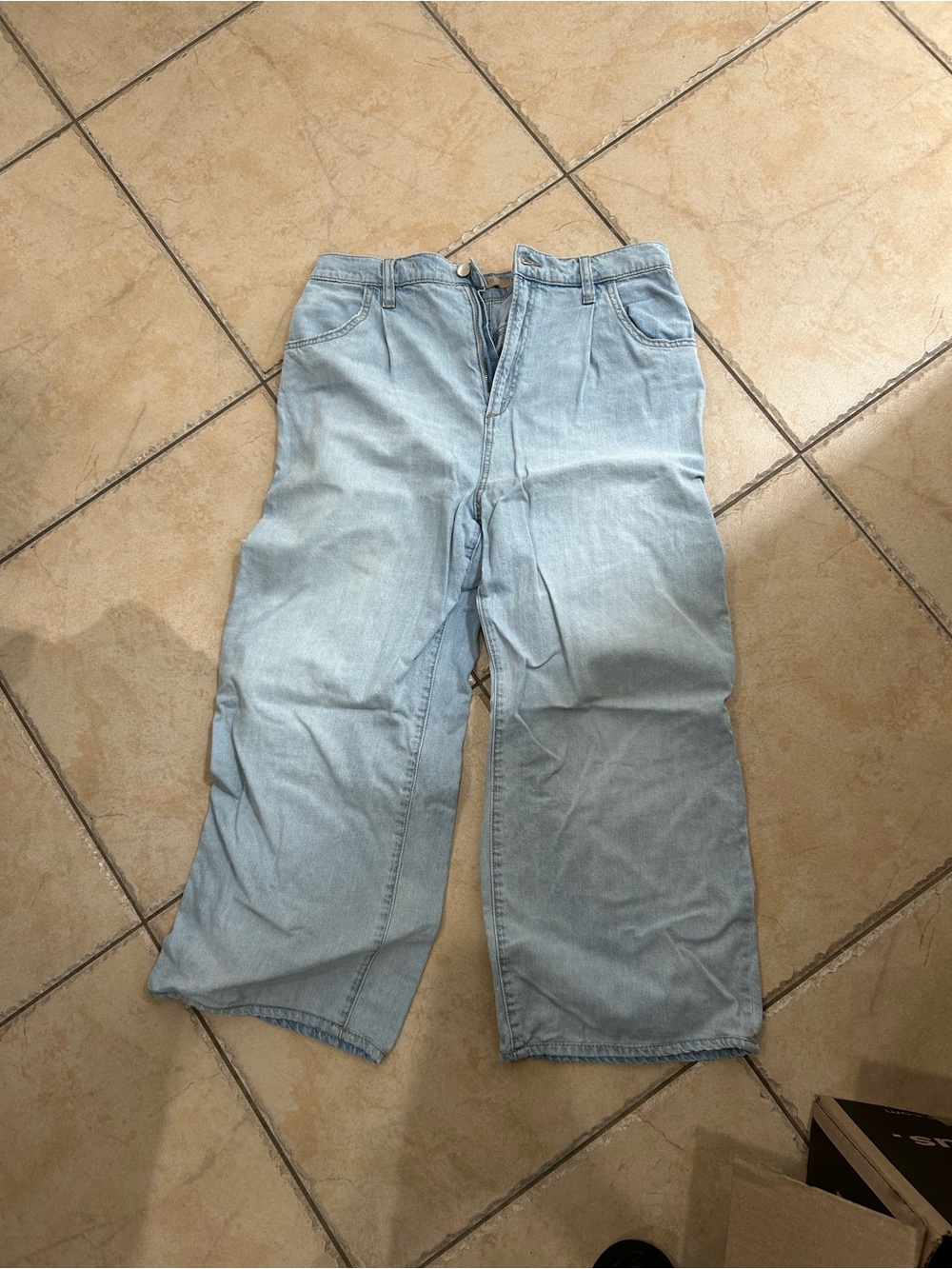Joe's Jeans Light Blue Straight-Leg "the pleated" Women's Jeans size 32
